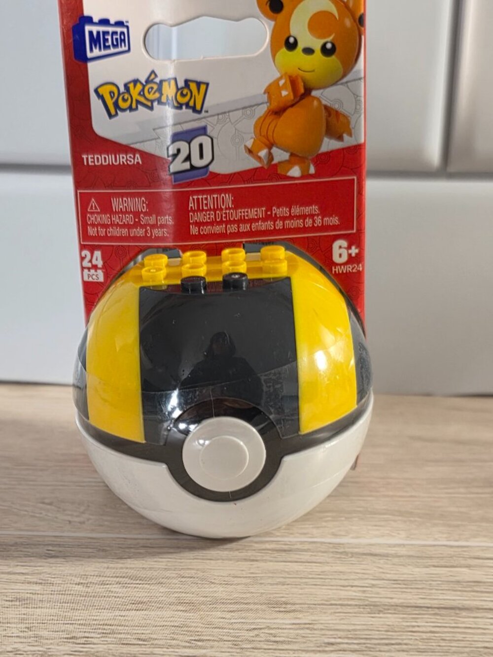 Mega Blocks Pokémon Teddiursa 20 NEW!